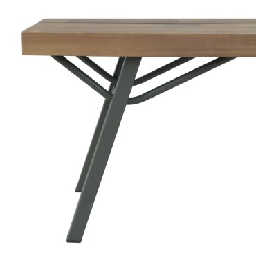 vidaXL Παγκάκι Κήπου από Μασίφ Ξύλο Ακακίας 120x31x45cm 1 τεμ.