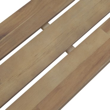 vidaXL Παγκάκι Κήπου από Μασίφ Ξύλο Ακακίας 120x31x45cm 1 τεμ.