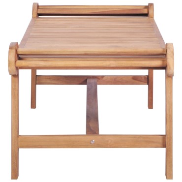vidaXL Τραπεζάκι Σαλονιού 100x50x45cm από Μασίφ Ξύλο Teak 1 τεμ.