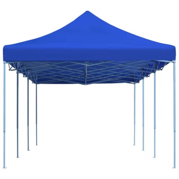 vidaXL Τέντα Εκδηλώσεων Πτυσσόμενη Pop-Up Μπλε 3 x 9 μ.