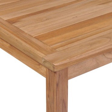 vidaXL Τραπέζι Κήπου 200x100x77cm από Μασίφ Ξύλο Teak 1 τεμ.