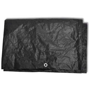 vidaXL Κάλυμμα Επίπλων Κήπου με 8 Κρίκους 250x210x90cm 1 τεμ.