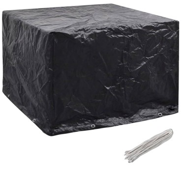 vidaXL Κάλυμμα Επίπλων Κήπου με 8 Κρίκους 122x112x98cm 1 τεμ.