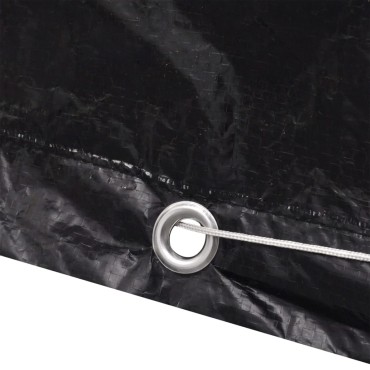 vidaXL Κάλυμμα Επίπλων Κήπου με 8 Κρίκους 122x112x98cm 1 τεμ.