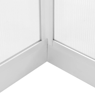 vidaXL Θερμοκήπιο 302 x 190 x 195 εκ. 11,19 μ³ Αλουμινίου