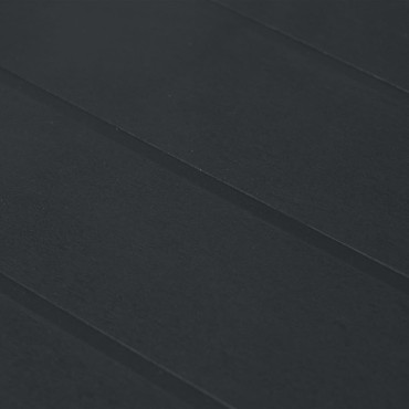 vidaXL Τραπέζι Κήπου Ανθρακί με Εμφάνιση Ρατάν 150x90x72cm Πλαστικό 1 τεμ.