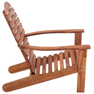 vidaXL Καρέκλα Adirondack από Μασίφ Ξύλο Ακακίας 69x96x89cm 1 τεμ.