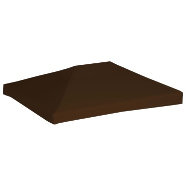 vidaXL Κάλυμμα για Κιόσκι Καφέ 3 x 4 μ. 310 γρ./μ²