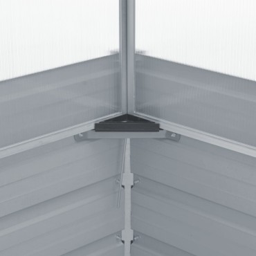 vidaXL Θερμοκήπιο Σπορείο Πράσινο 100x100x77 εκ. Γαλβανισμένος Χάλυβας
