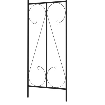 vidaXL Αψίδα Κήπου Σκούρο Πράσινο 120 x 38 x 258 εκ. Σιδερένια