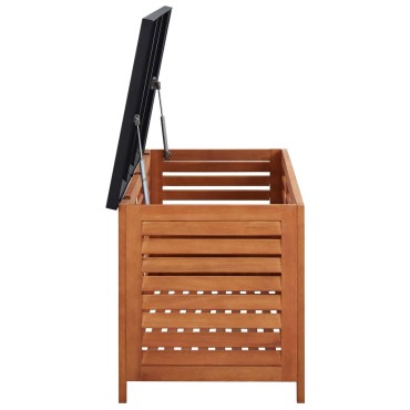 vidaXL Μπαούλο Αποθήκευσης Κήπου 117x50x55cm Μασίφ Ξύλο Ευκαλύπτου 1 τεμ.