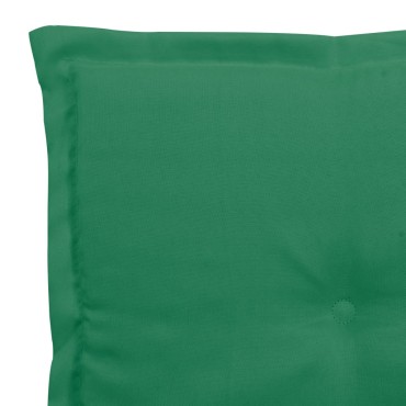 vidaXL Μαξιλάρια Καρέκλας Κήπου 2 τεμ. Πράσινα 50x50x3cm Υφασμάτινα