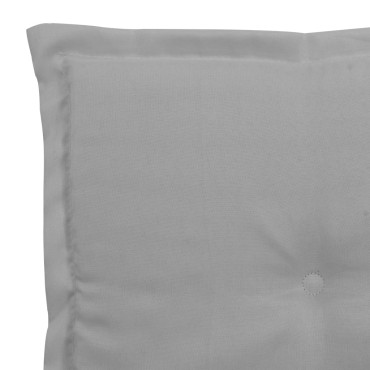 vidaXL Μαξιλάρι Πάγκου Κήπου Γκρι 200x50x4cm Ύφασμα Oxford