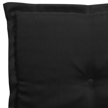 vidaXL Μαξιλάρι Πάγκου Κήπου Μαύρο 200x50x4cm Ύφασμα Oxford