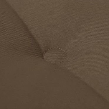 vidaXL Μαξιλάρι Πάγκου Κήπου Taupe 120x50x4cm Ύφασμα Oxford