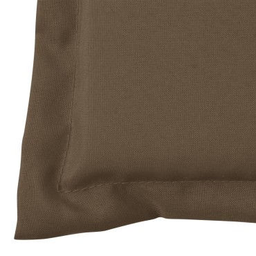 vidaXL Μαξιλάρι Πάγκου Κήπου Taupe 120x50x4cm Ύφασμα Oxford