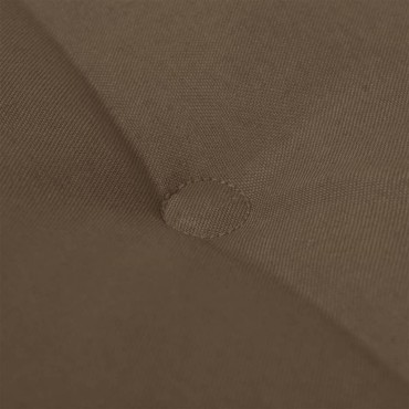 vidaXL Μαξιλάρι Πάγκου Κήπου Taupe 150x50x4cm Ύφασμα Oxford