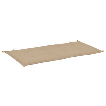 vidaXL Μαξιλάρι Πάγκου Κήπου Μπεζ 100x50x4cm Ύφασμα Oxford