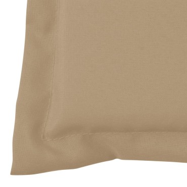 vidaXL Μαξιλάρι Πάγκου Κήπου Μπεζ 100x50x4cm Ύφασμα Oxford
