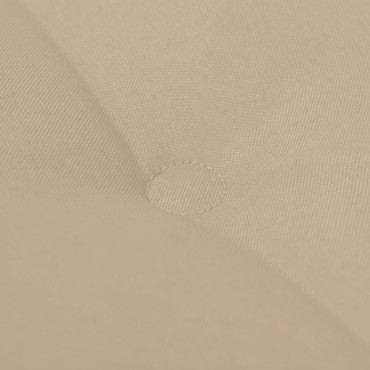 vidaXL Μαξιλάρι Πάγκου Κήπου Μπεζ 150x50x4cm Ύφασμα Oxford