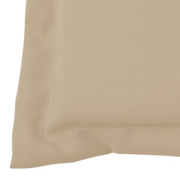 vidaXL Μαξιλάρι Πάγκου Κήπου Μπεζ 150x50x4cm Ύφασμα Oxford