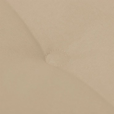 vidaXL Μαξιλάρι Πάγκου Κήπου Μπεζ 180x50x3cm Ύφασμα Oxford