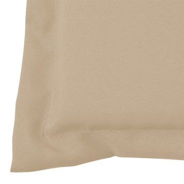 vidaXL Μαξιλάρι Πάγκου Κήπου Μπεζ 180x50x3cm Ύφασμα Oxford