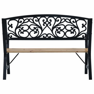 vidaXL Παγκάκι Κήπου Ξύλινο 120x56x87cm 1 τεμ.