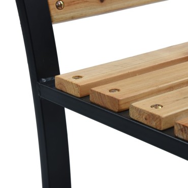 vidaXL Παγκάκι Κήπου Ξύλινο 120x53x77cm 1 τεμ.