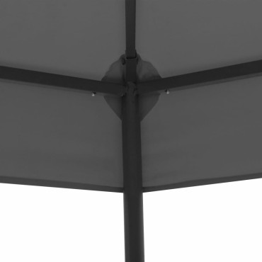 vidaXL Κιόσκι Κήπου Ανθρακί 323 x 275 x 265 εκ.