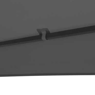 vidaXL Κιόσκι Κήπου Ανθρακί 323 x 275 x 265 εκ.