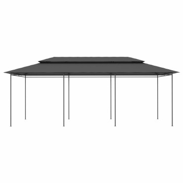 vidaXL Κιόσκι Ανθρακί 600 x 298 x 270 εκ.