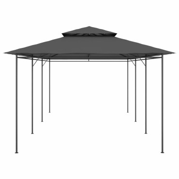 vidaXL Κιόσκι Ανθρακί 600 x 298 x 270 εκ.