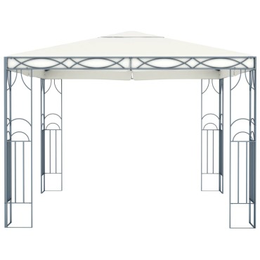 vidaXL Κιόσκι Κρεμ 300 x 300 εκ.