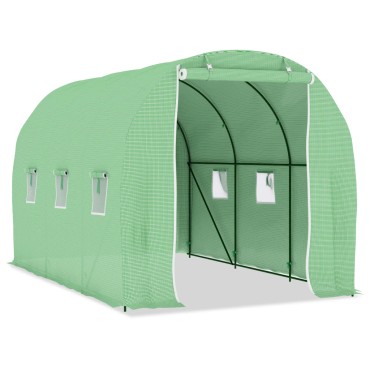 vidaXL Θερμοκήπιο 6,86 μ² 3,43 x 2 x 2 μ.