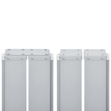vidaXL Σκίαστρο Πλαϊνό Συρόμενο Κόκκινο 100 x 600 εκ.