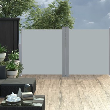 vidaXL Σκίαστρο Πλαϊνό Συρόμενο Ανθρακί 120 x 600 εκ.