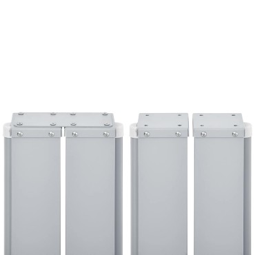 vidaXL Σκίαστρο Πλαϊνό Συρόμενο Καφέ 120 x 600 εκ.
