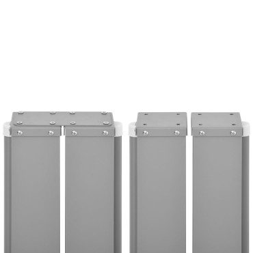 vidaXL Σκίαστρο Πλαϊνό Συρόμενο Ανθρακί 140 x 1000 εκ.