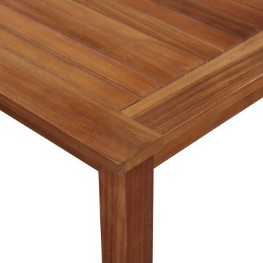 vidaXL Τραπέζι Κήπου 85x85x74cm από Μασίφ Ξύλο Ακακίας 1 τεμ.