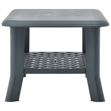 vidaXL Τραπεζάκι Σαλονιού Πράσινο 90x60x46cm Πλαστικό 1 τεμ.