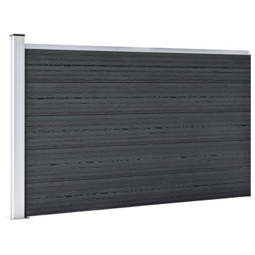 vidaXL Πάνελ Περίφραξης Γκρι 175x105cm από WPC