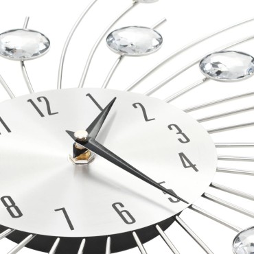 vidaXL Ρολόι Τοίχου Μοντέρνο 50 εκ. με Μηχανισμό Quartz