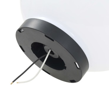 vidaXL Φωτιστικά Μπάλα LED 2 τεμ. Σφαιρικά 25 εκ. Ακρυλικά (PMMA)