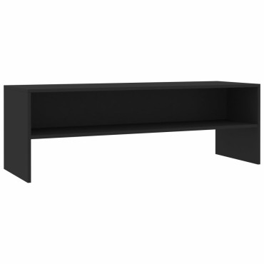 vidaXL Έπιπλο Τηλεόρασης Μαύρο 120x40x40cm από Επεξ. Ξύλο