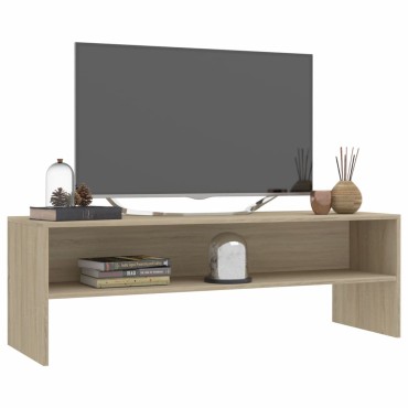 vidaXL Έπιπλο Τηλεόρασης Sonoma Δρυς 120x40x40cm από Επεξ. Ξύλο