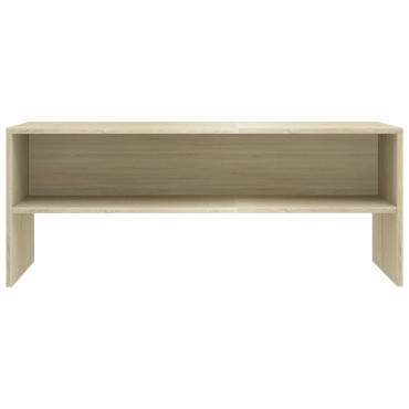 vidaXL Έπιπλο Τηλεόρασης Sonoma Δρυς 100x40x40cm από Μοριοσανίδα