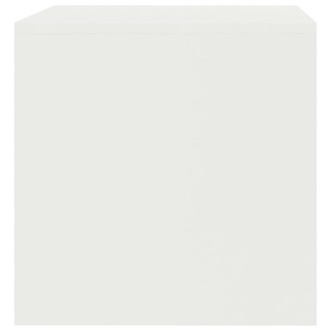 vidaXL Έπιπλο Τηλεόρασης Λευκό 80x40x40cm από Επεξ. Ξύλο