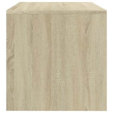 vidaXL Κομοδίνα 2 τεμ. Sonoma Δρυς 40x30x30cm από Επεξ. Ξύλο