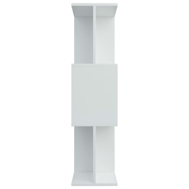 vidaXL Βιβλιοθήκη/Διαχωριστικό Χώρου Λευκό 80x24x96cm Επεξ. Ξύλο 1 τεμ.